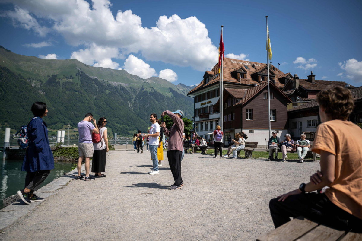 Crash landing on us! Swiss village reels from Netflix fame