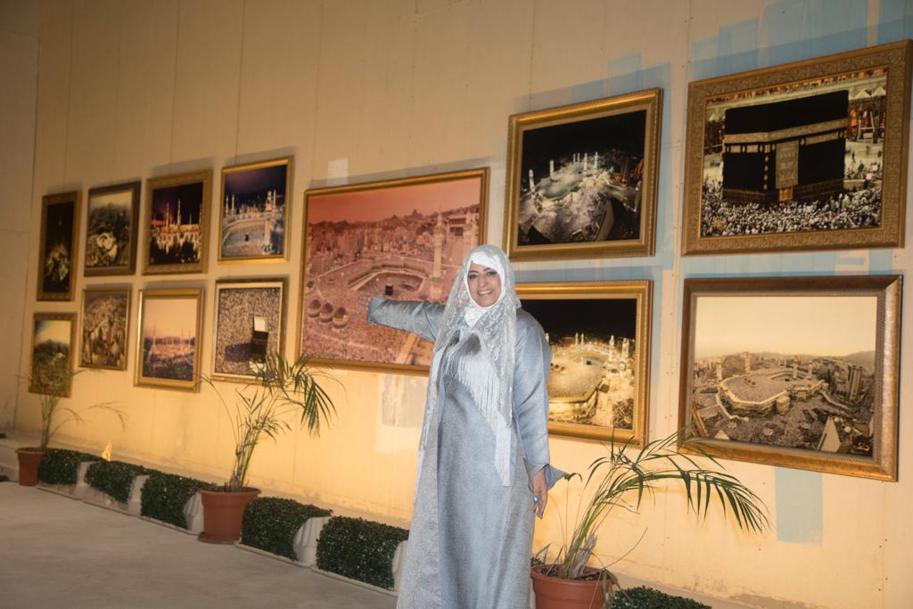 Susan Baaghail tells Arab News about her photo. (AN photo)