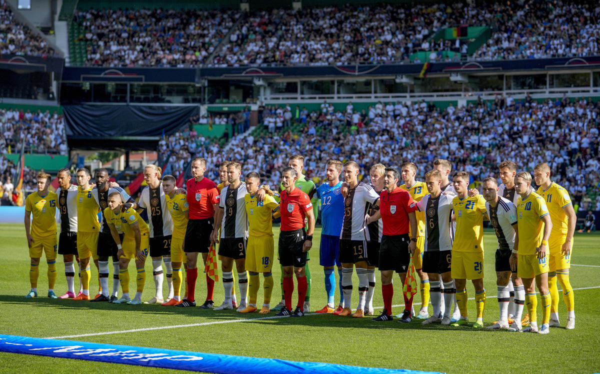 Late Kimmich penalty salvages Germany draw with Ukraine