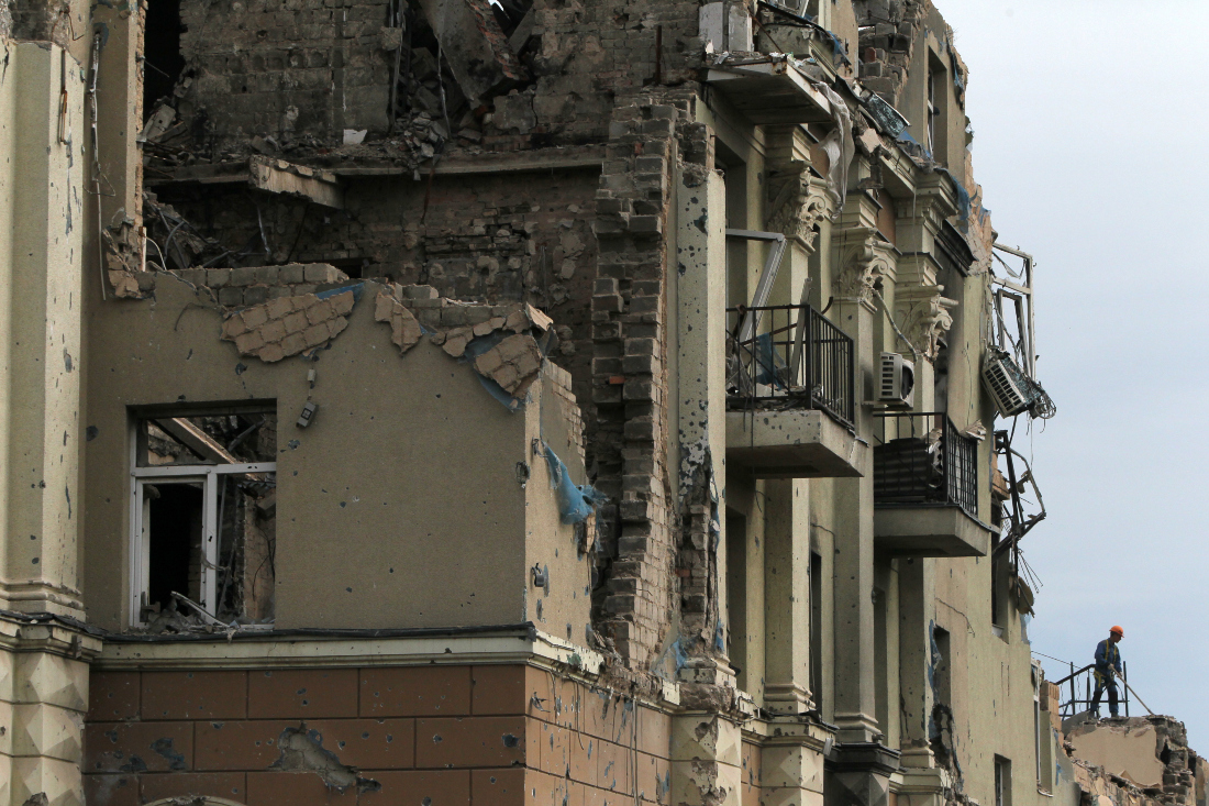 Both Russia and Ukraine deny targeting civilians in the war which Moscow launched on its neighbor nearly 16 months ago. (File/AFP)