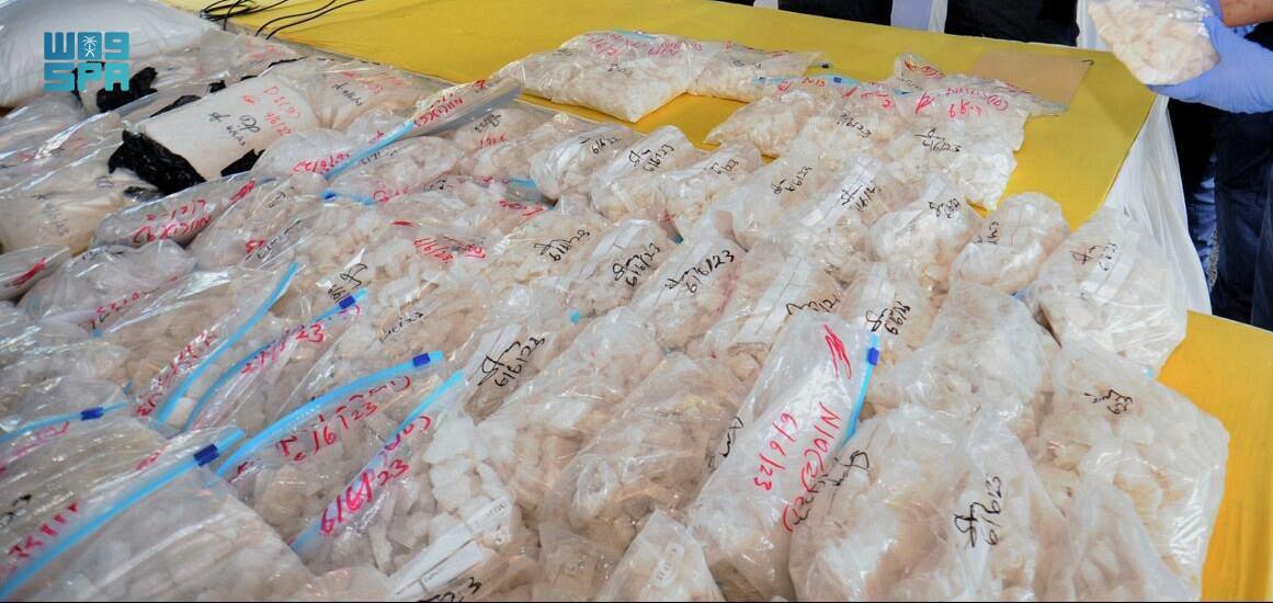 302 kilograms of cocaine in Malaysia were found hidden in a shipment of soybeans. (SPA)