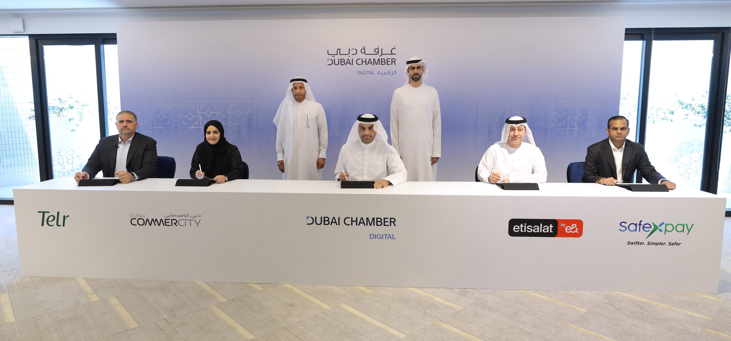 Partners such as Telr, Dubai CommerCity, the UAE’s largest telecoms operator e& (formerly Etisalat), and Safexpay have already signed on. (Dubai Chamber/File)