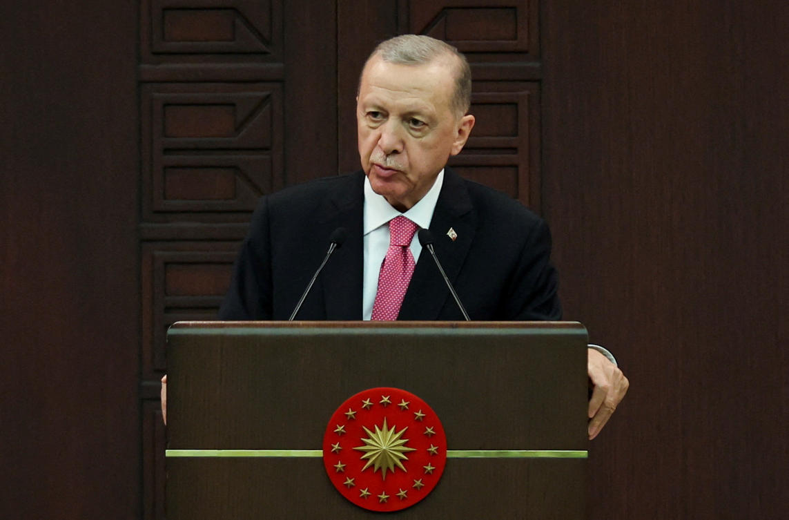 Turkish President Tayyip Erdogan said Turkiye won’t back Swedish NATO bid unless it stops anti-Turkish protests. (File/Reuters)