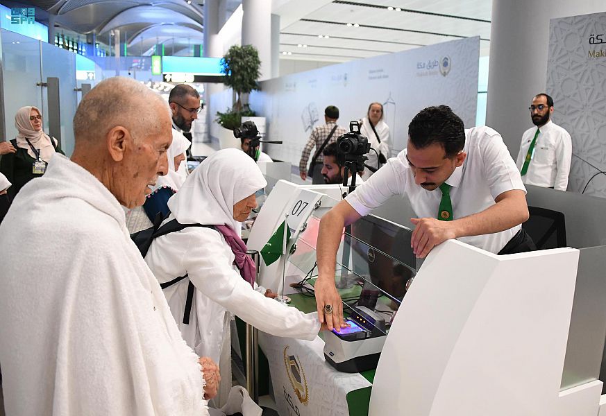 Saudi Arabia is continuing to serve pilgrims through the expanded Makkah Route initiative, which streamlines the travel and entry process for visitors in partner countries. (SPA)