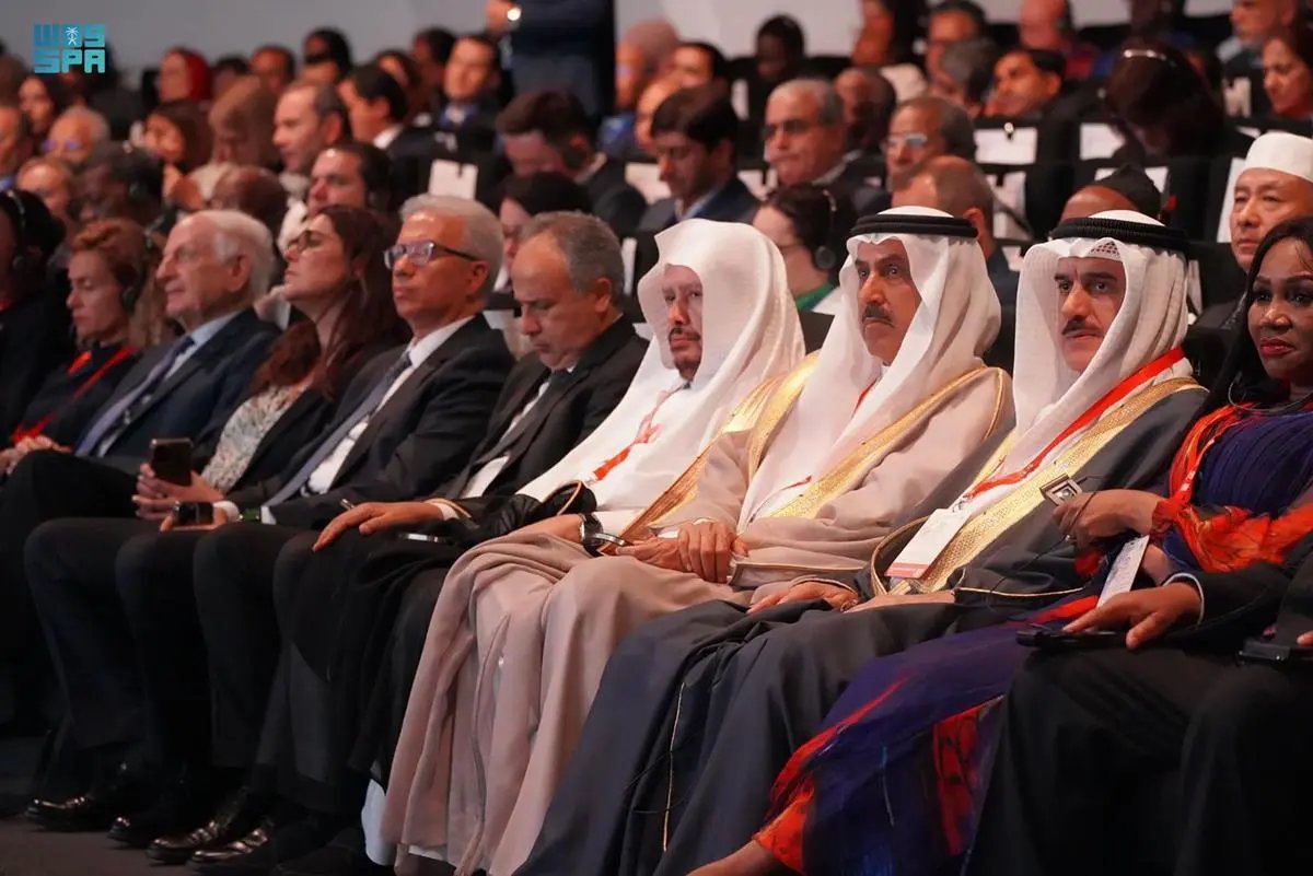 Abdullah Al-Asheikh, speaker of the Saudi Shoura Council, leads the Kingdom’s delegation at a parliamentary conference in Morocco. (SPA)