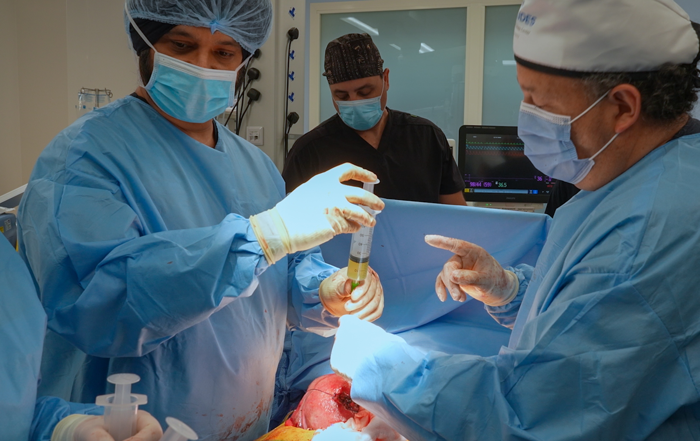 Although the procedure is not new, it was a first for the region. (Burjeel Medical City)