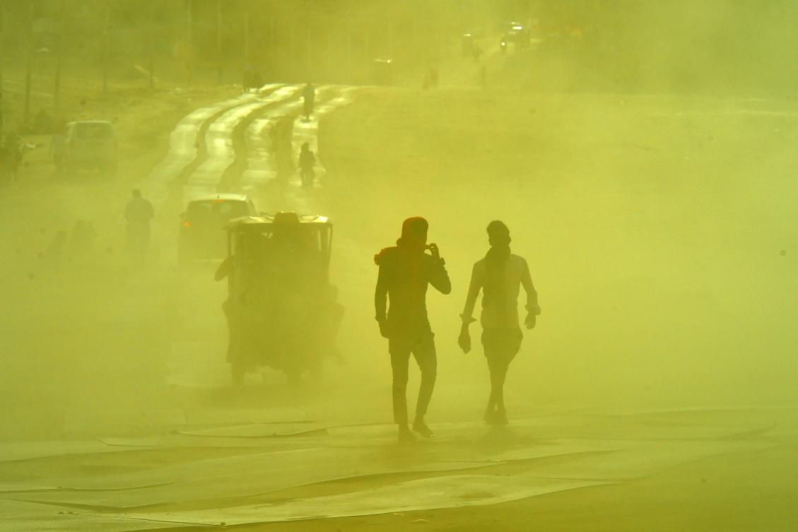 The main summer months – April, May and June – are generally hot in most parts of India before monsoon rains bring cooler temperatures. (AFP)