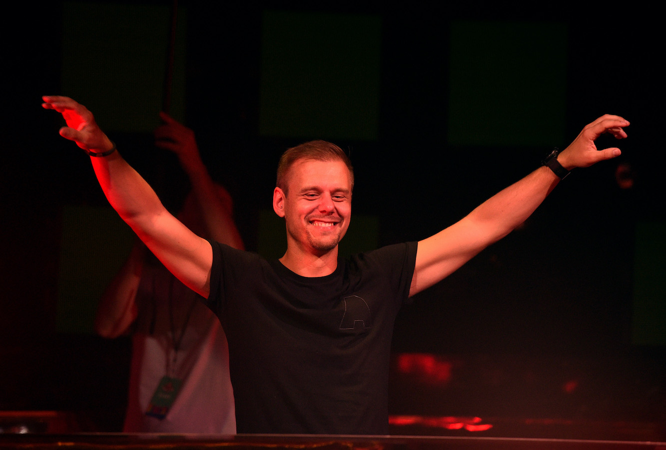 Armin van Buuren will perform in February 2024. (AFP)
