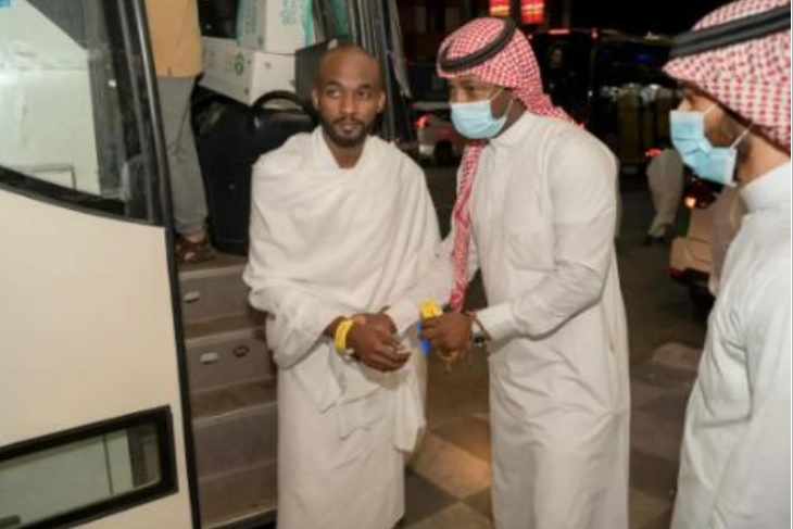 The First Group of Senegal pilgrims arrived in Makkah. (SPA)