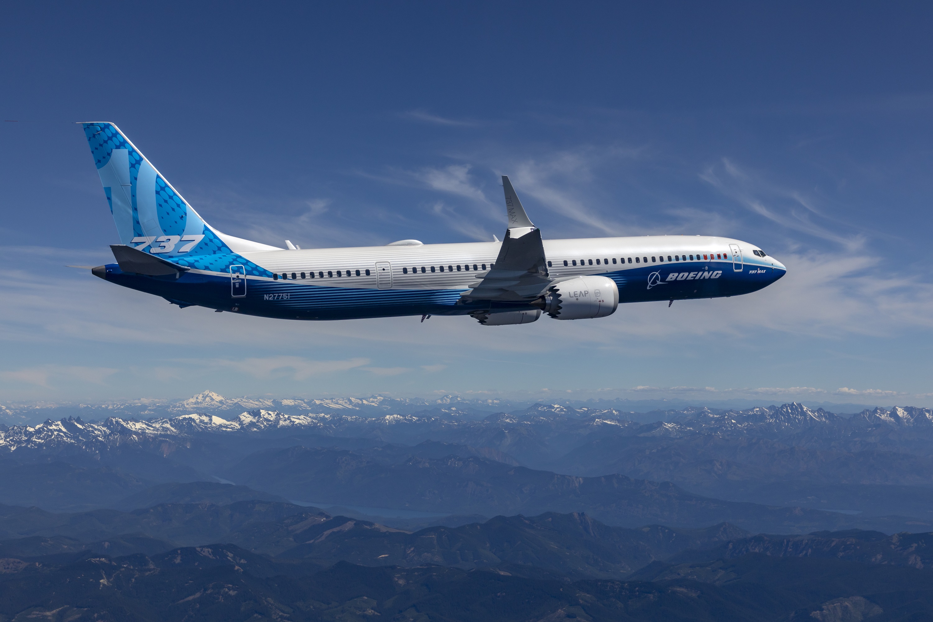 Boeing will showcase the 737-10, the largest member of the MAX family, in the 2023 Paris Air Show’s flying display. (Photo: Boeing)