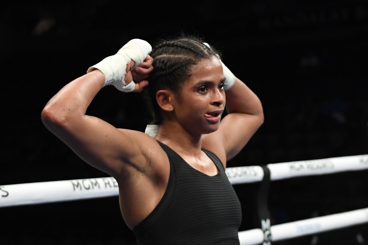 Ali is an emerging star in women’s boxing. (AFP file photo)