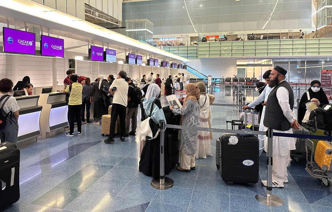 Most of the pilgrims are residents of Japan who come from Indonesia. (Photo:ANJ)