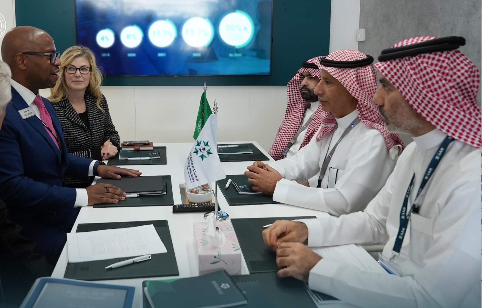 The General Authority for Military Industries, along with its partners Saudi Military Industries and the International Defense Exhibition, is taking part in the event to showcase the Kingdom’s progress in the defense industry.