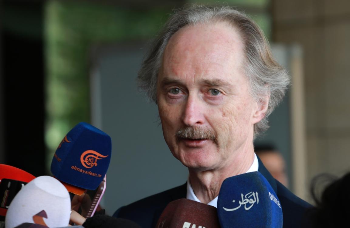UN special envoy for Syria, Geir Pedersen, will take part in talks on Syria’s future in Astana. (AFP file photo)