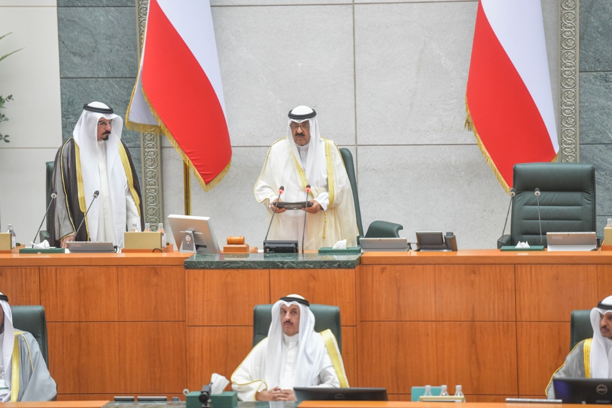 A general election in September had delivered a mandate for change, bringing 27 new lawmakers to the 50-member assembly. (Twitter @KUNA)