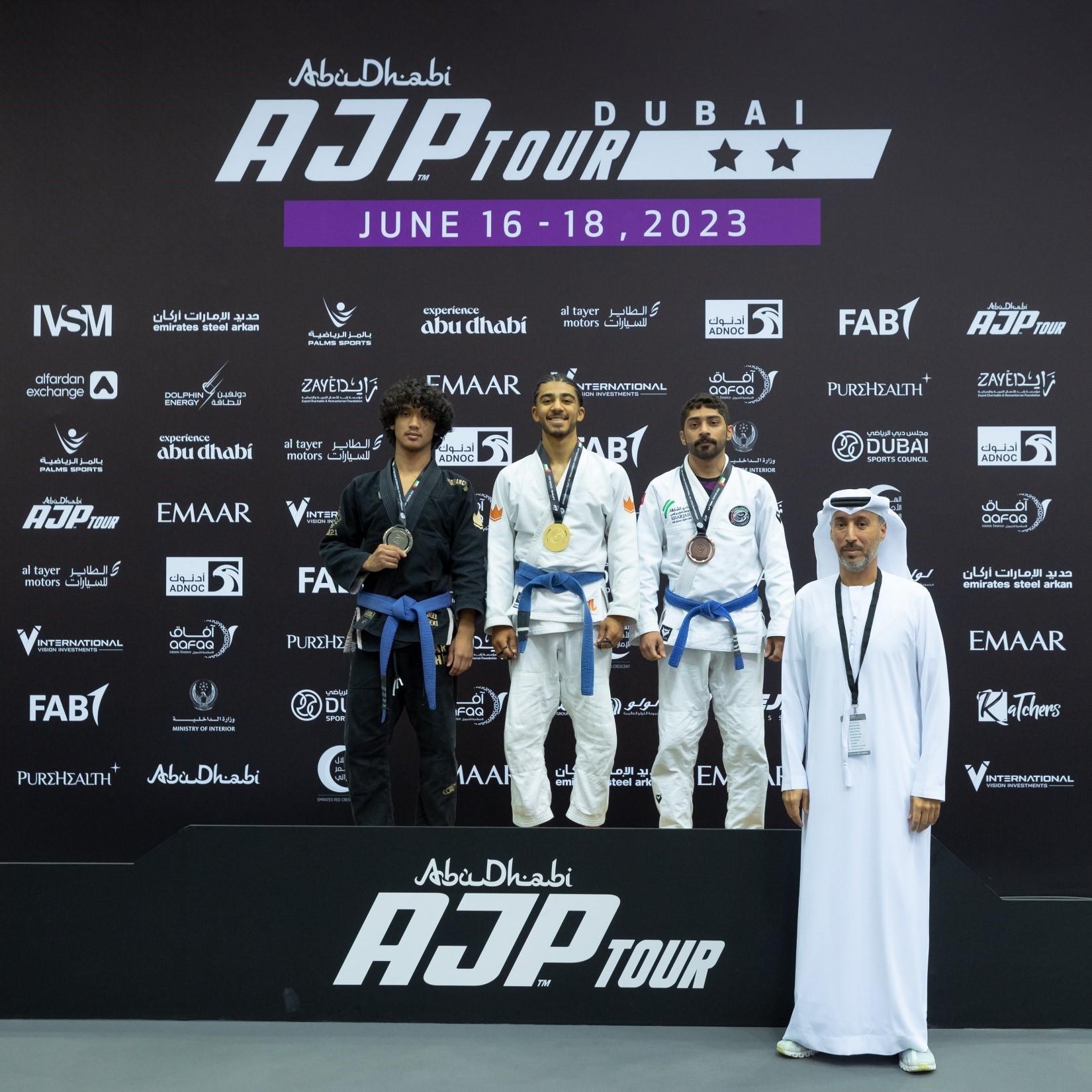 Sharjah Self-Defense were the big winners at the AJP Tour Dubai International Championship. (UAEJJF)