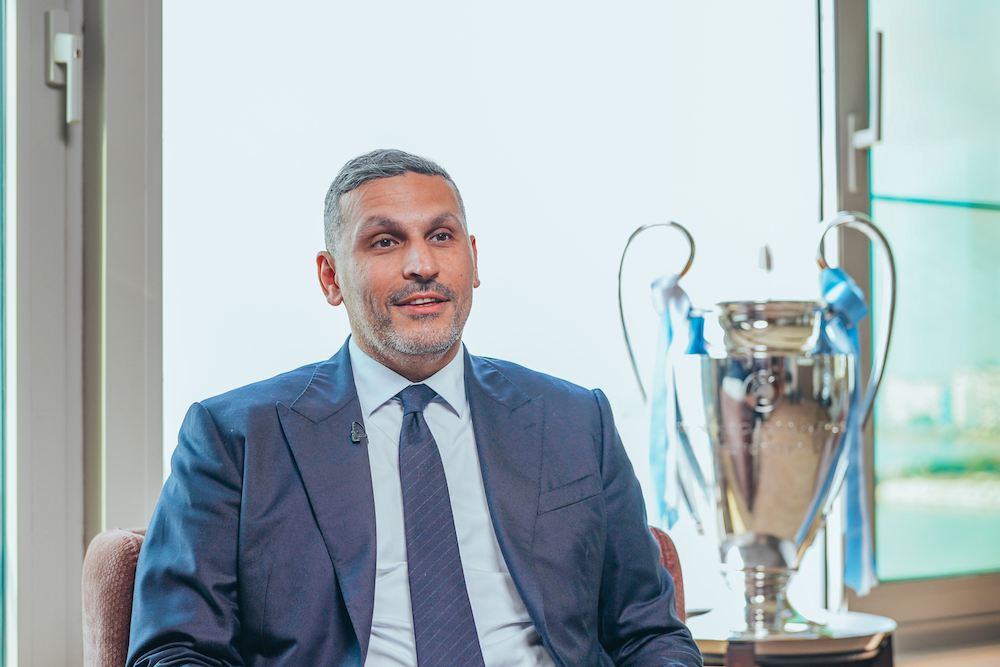 Manchester City Chairman Khaldoon Al-Mubarak. (MCFC)