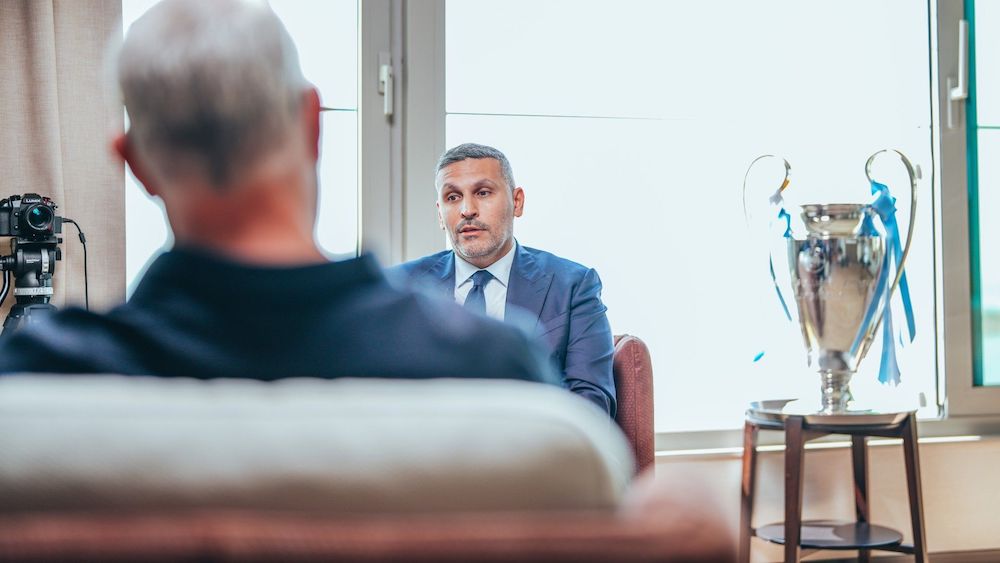 Manchester City Chairman Khaldoon Al-Mubarak. (MCFC)