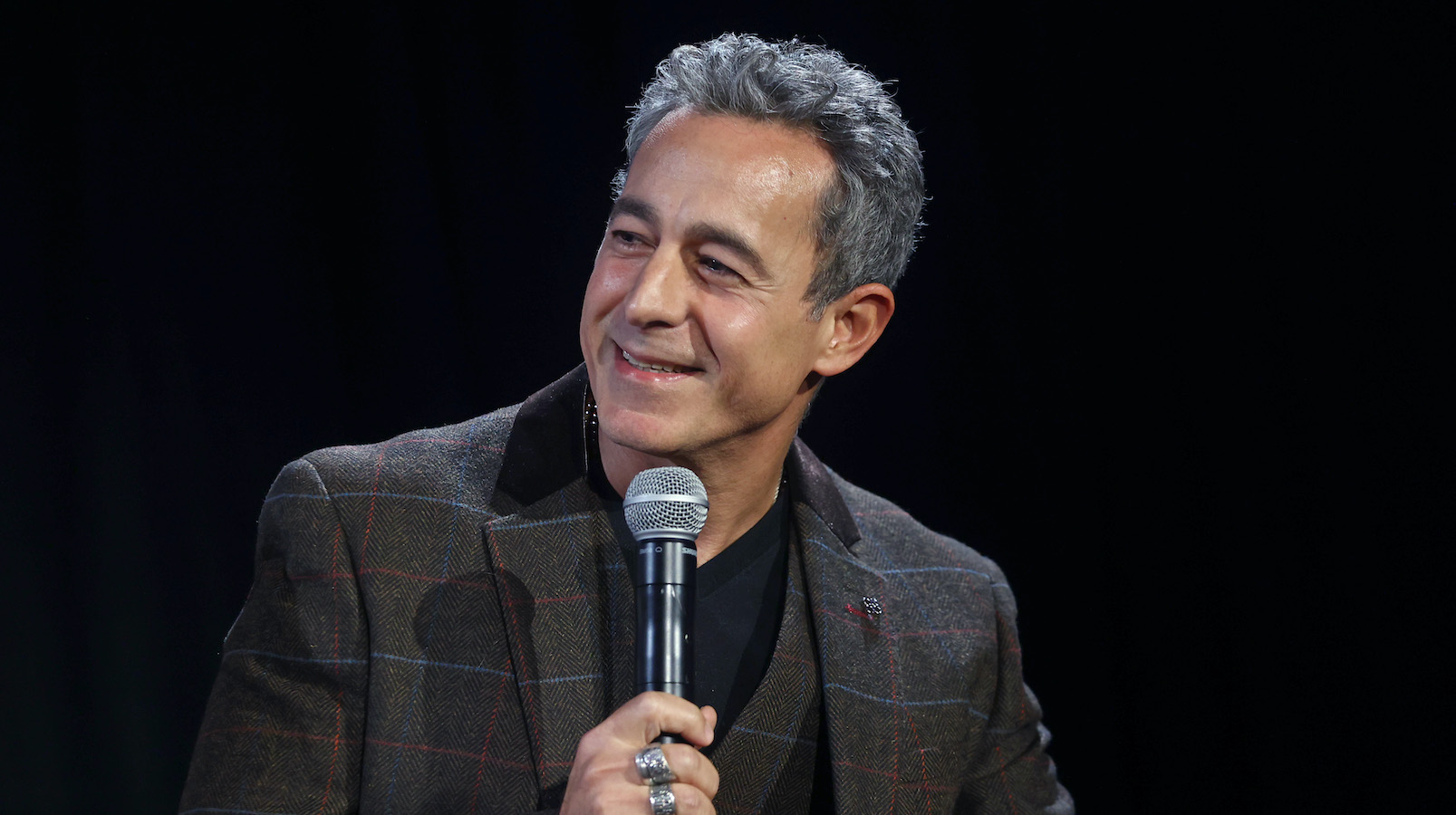The actor is known for portraying characters from both American and Arab cultures in notable films and shows. (AFP)