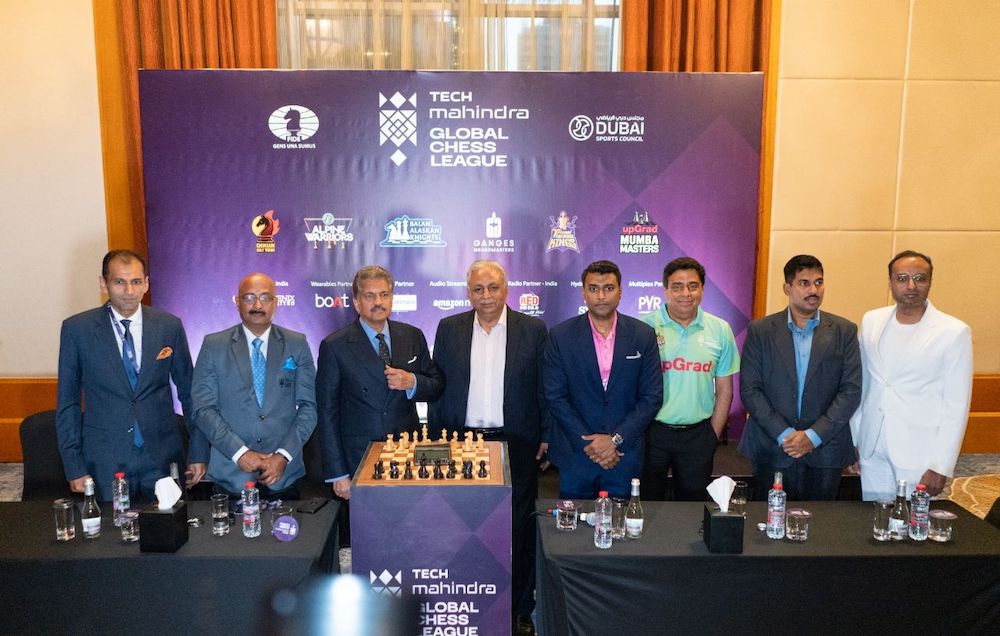 The Global Chess League launched in Dubai on Wednesday. (Supplied)