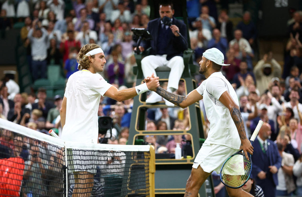 Tsitsipas says ‘uneducated’ Kyrgios remarks ‘misinterpreted’