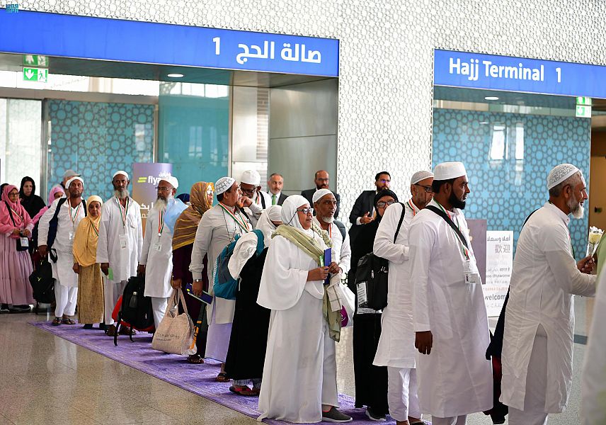 More than 1.6 million pilgrims have arrived to perform Hajj in Makkah, Saudi Arabia. (SPA)