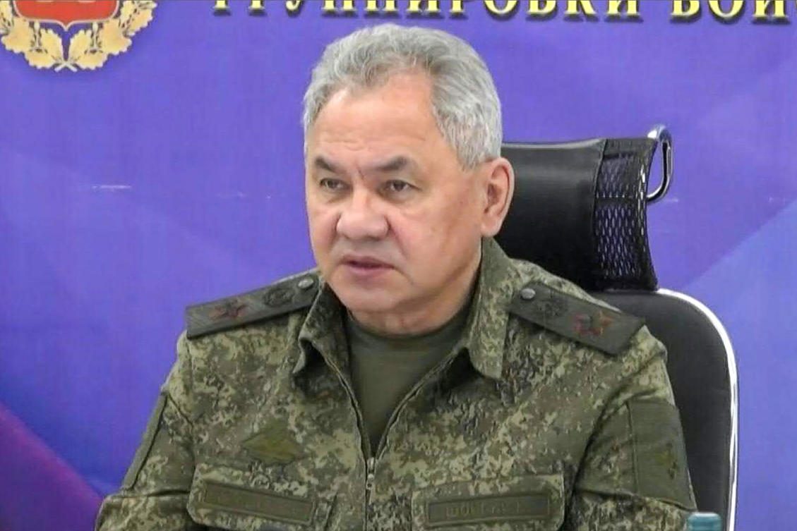 Defence Minister Sergei Shoigu. (AFP)