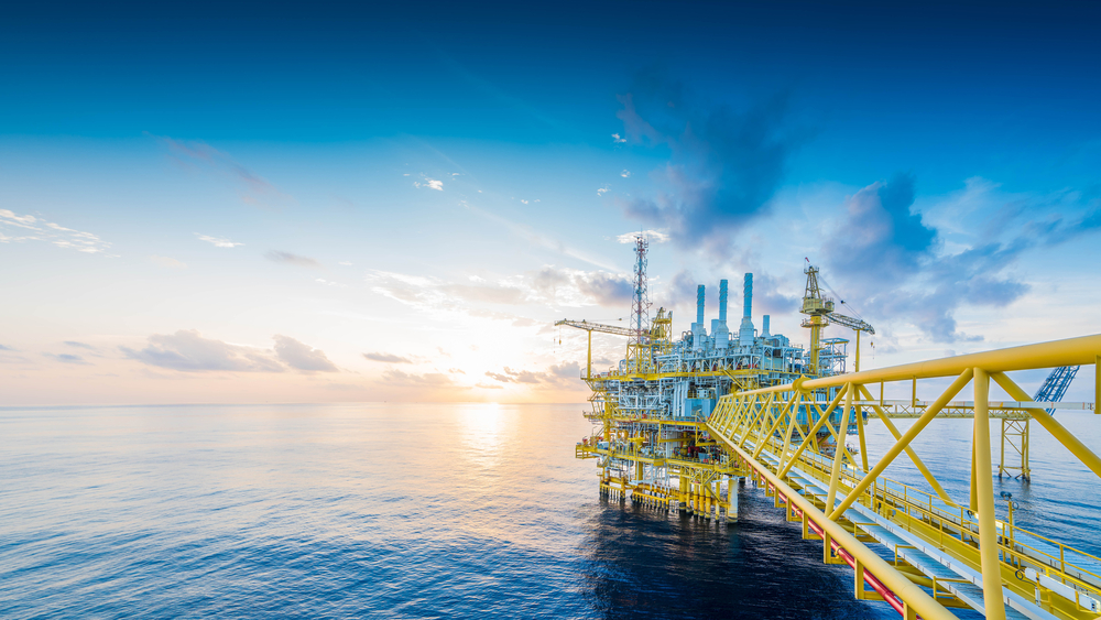 Brent crude futures were down 98 cents, or 1.32 percent, at $73.77 a barrel at 1:20 p.m. Saudi time (Shutterstock)
