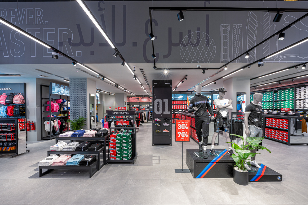 The factory outlet caters to sports enthusiasts and casual buyers with its expansive product lines and prime collections. (Supplied)