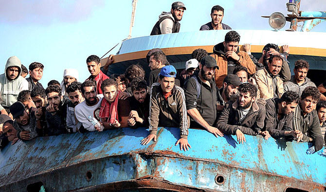 More than 50,300 attempts were made to enter the EU without authorization from January to May. (File/AFP)