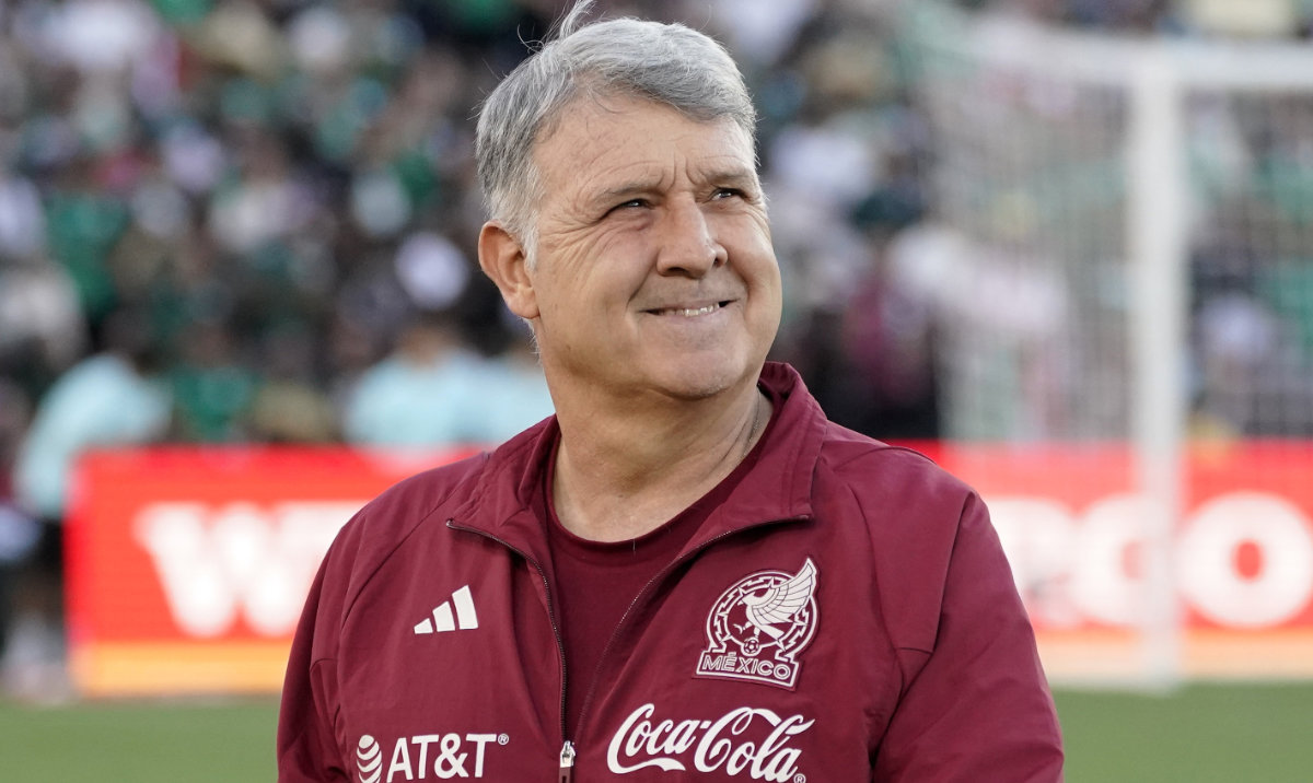 Mexico head coach Gerardo Martino is seen prior to a soccer match against Peru on Sept. 24, 2022, in Pasadena, Calif. Inter Miami confirmed the hiring of Gerardo “Tata” Martino as coach on Wednesday, setting the stage for him to be reunited with Lionel Messi next month. (File/AP)