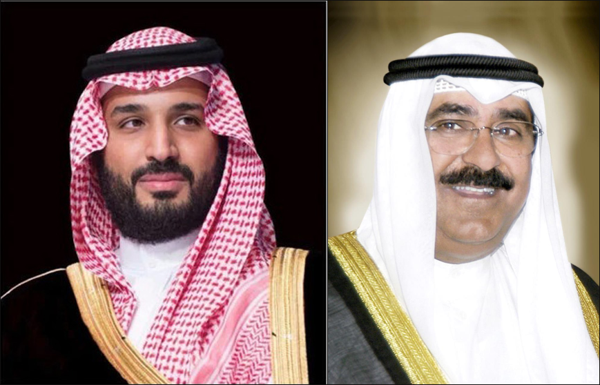 Saudi crown prince exchanges Eid Al-Adha greetings with Kuwaiti counterpart