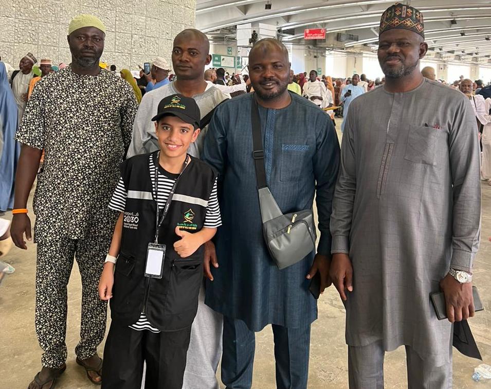 Omar Al-Ansari, who is 13 years old from Jeddah, recently went viral when the Ministry of Hajj and Umrah gave him the opportunity to report this year’s Hajj pilgrimage.(Supplied)