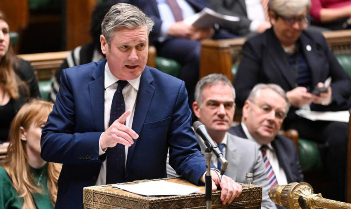 Starmer is risking disappointing the 86 percent of Labour voters who say that the UK was wrong to leave in first place. (AFP)