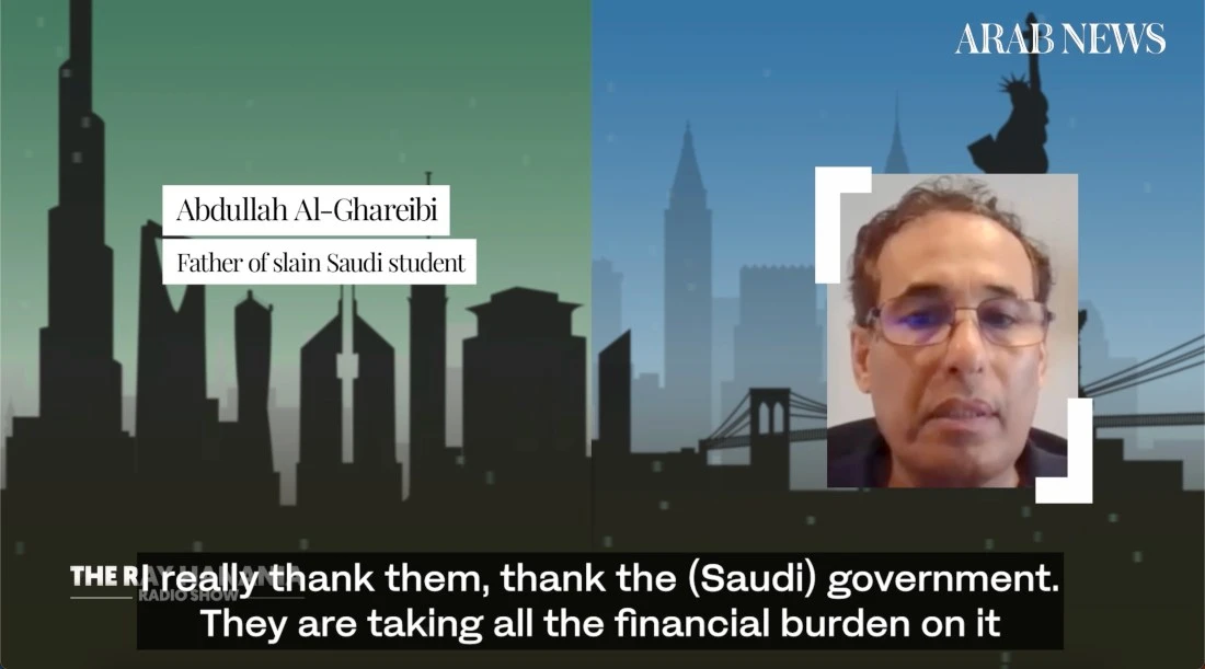 Father of slain Saudi student details depths of family’s tragedy