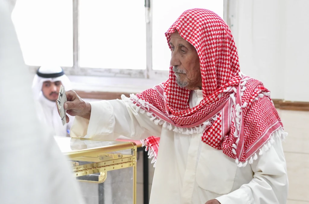 There was a "great turnout" by senior citzens who were casting their vote for the 2023 National Assembly. (KUNA)