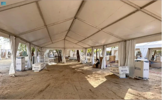 The holy sites are fully prepared and well equipped to receive Hajj pilgrims from around the globe. (SPA)