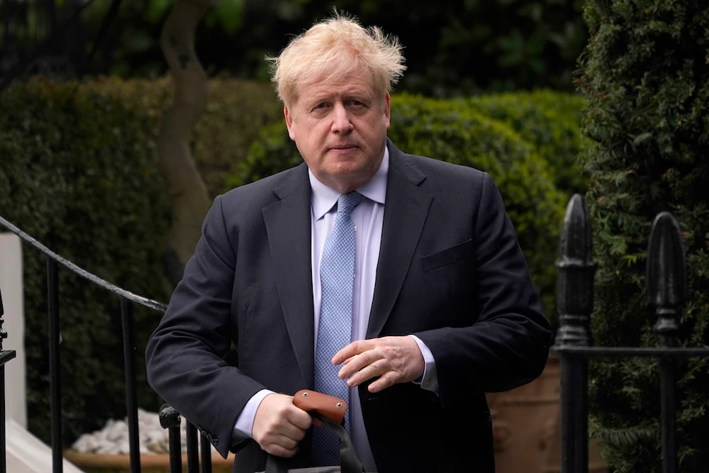 Former British prime minister Boris Johnson resigns as MP