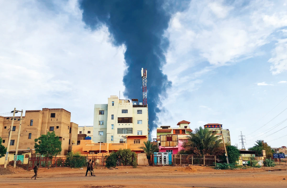 The fighting which began on April 15, has turned the metropolitan area including Khartoum and its sister cities Bahri and Omdurman into a war zone. (AFP)