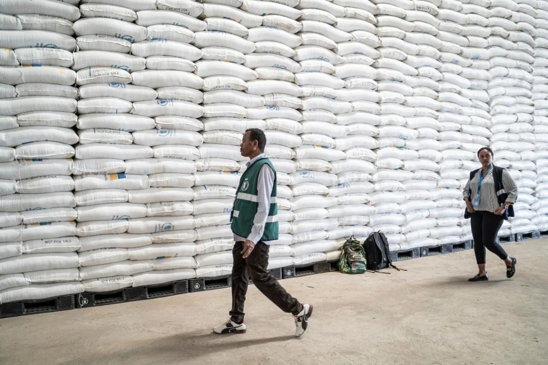 USAID, the US government’s main international aid agency, said it was halting food distribution “until reforms are in place”. (AP file photo)