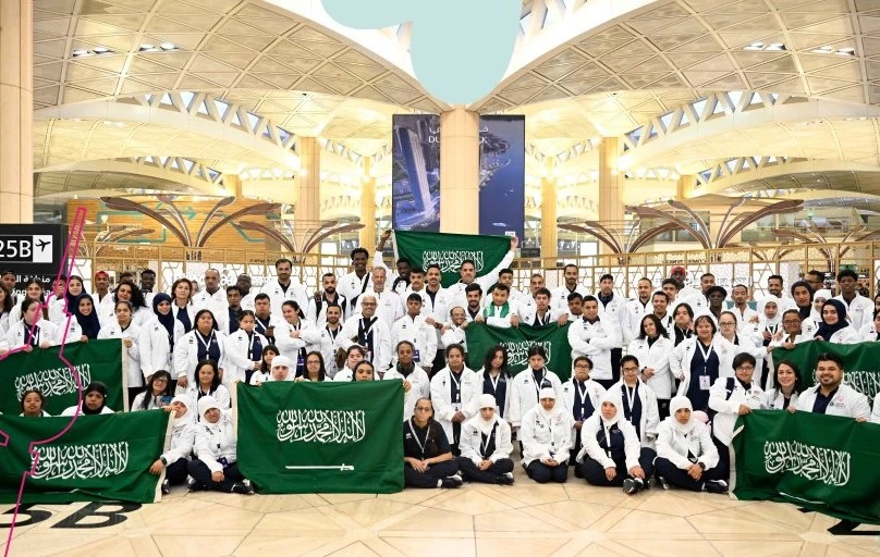 Saudi Arabia’s special Olympics team arrives in Germany