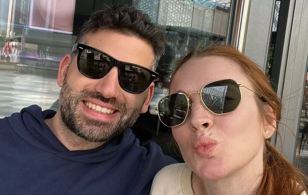 The Dubai-based mother-to-be posted two pictures of Shammas on Instagram. (Instagram)
