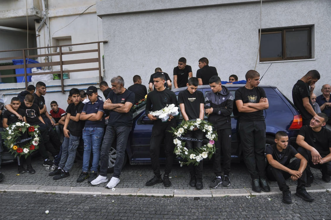 More than 100 people have been killed in violent crime in Arab communities since the start of this year, more than three times higher than at the same time last year. (AP)