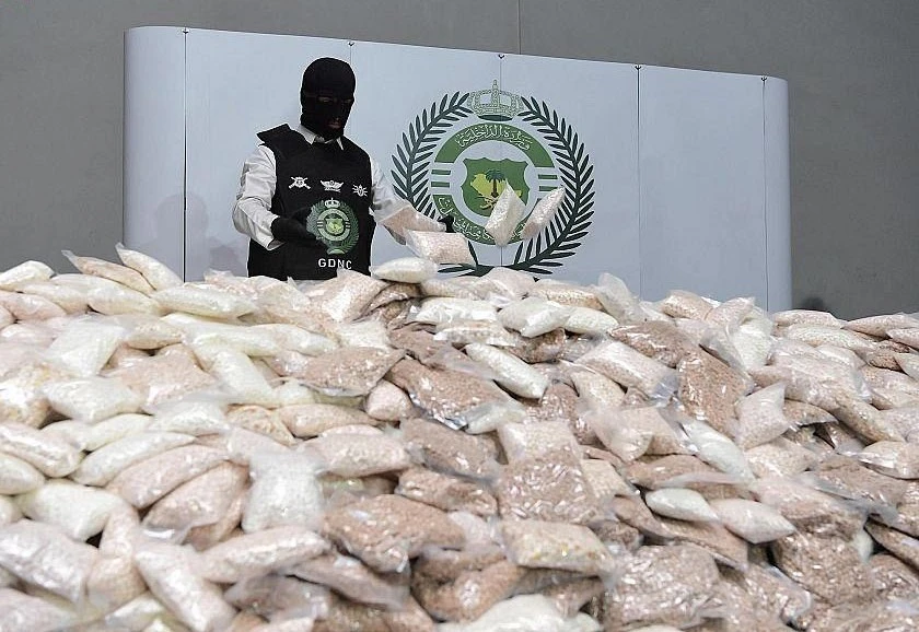 Saudi authorities have made several arrests for drug-related offenses. (SPA)