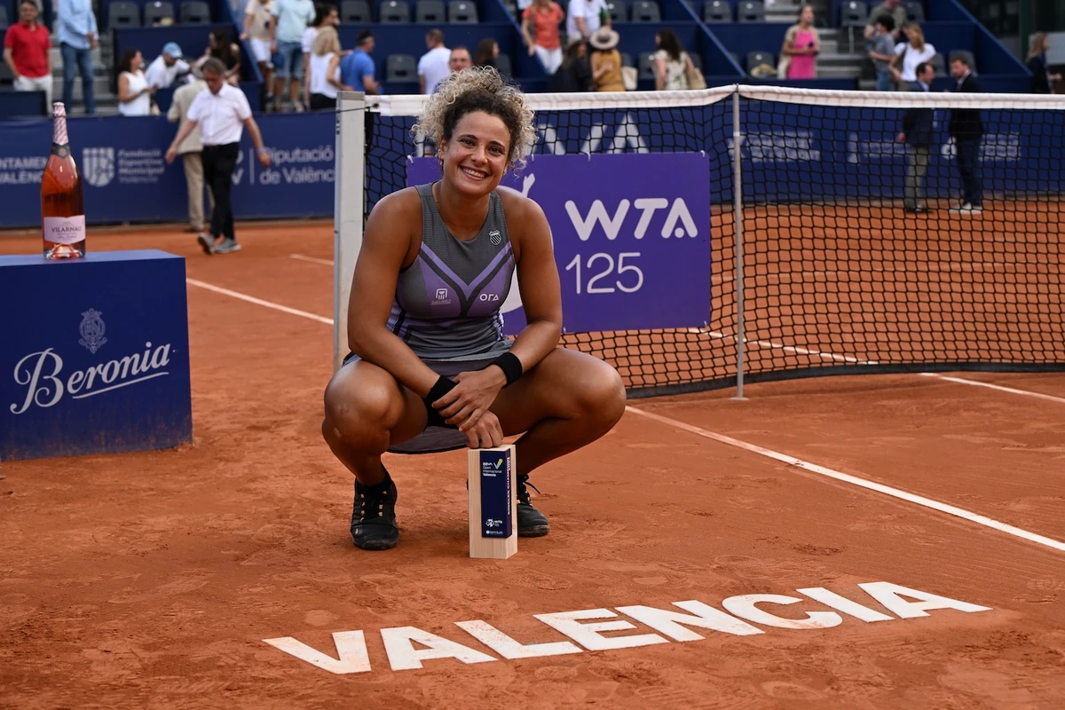 Mayar Sherif. (BBVA Open Internacional de Valencia)