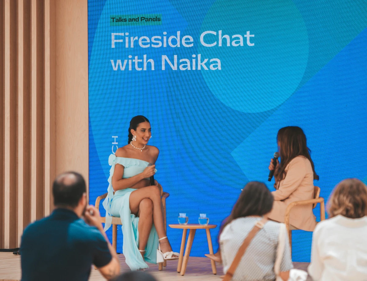 Naika performed in AlUla last year at the iconic all-mirrored Maraya venue. (Arab News)