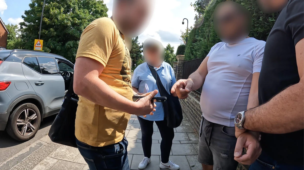 The 40-year-old man was detained in west London near Heathrow Airport. (National Crime Agency)