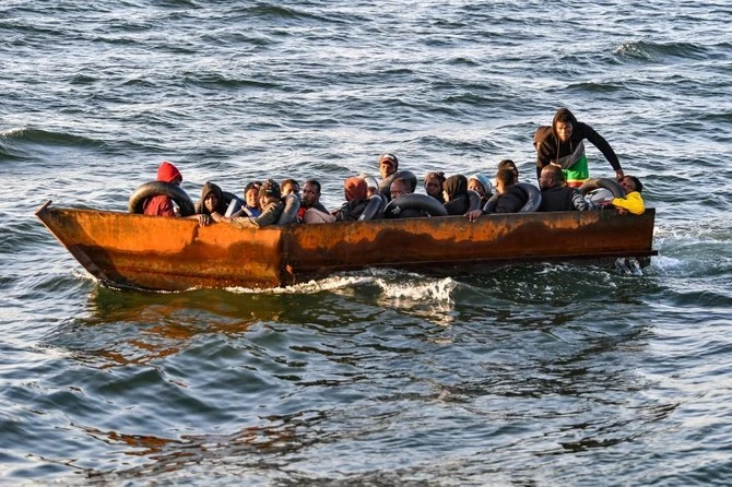 Thirty-seven migrants are missing after their boat capsized between Tunisia and the Italian island of Lampedusa, the International Organization for Migration said on June 23, 2023. (AFP/File)