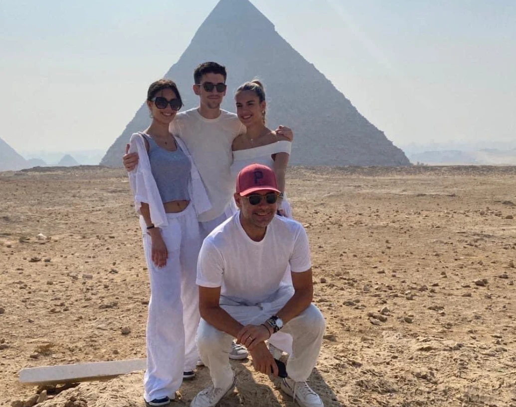 Pep Guardiola, manager of English Premier League and European football champions Manchester City, is enjoying a summer vacation in Egypt with his family, a visit that is expected to provide a significant boost to the country’s tourism industry. (Twitter/@GuardiolaTweets)