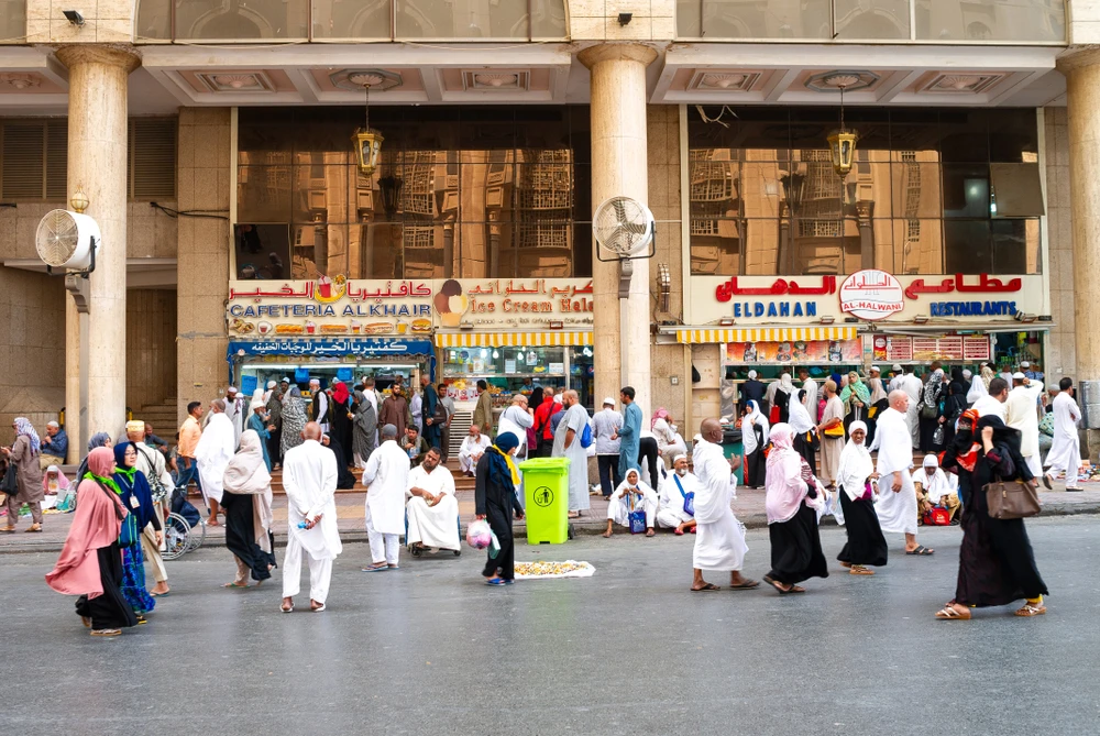 The hotel occupancy rates in Makkah have reached 100 percent, such as the Novotel Thakher Makkah hotel. This substantial increase in occupancy comes in contrast to the 80 percent rate observed during the last Ramadan. (Shutterstock)